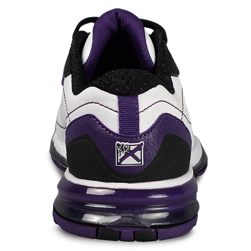 KR Strikeforce Dream White/Purple Right Hand High Performance Women's Bowling Shoe Wide