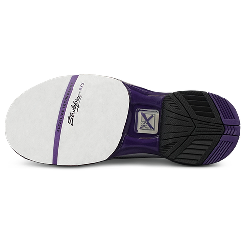 KR Strikeforce Dream White/Purple Right Hand High Performance Women's Bowling Shoes