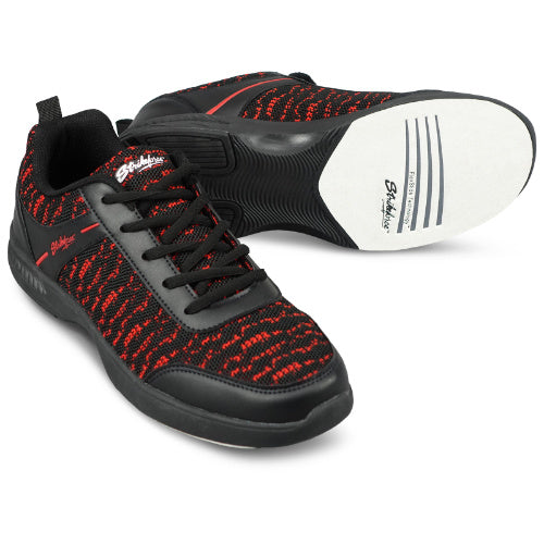 KR Strikeforce Flyer Mesh Lite Black/Cardinal Men's Bowling Shoes