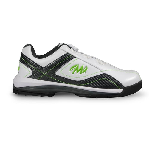 Motiv Mens Propel FT White/Carbon/Lime Right Hand Wide Bowling Shoes