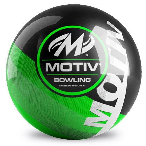 Ontheballbowling Motiv Velocity Black/Lime Spare Bowling Ball