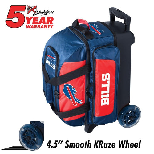 KR Strikeforce NFL Buffalo Bills Double Roller Bowling Bag-Bowling Bag