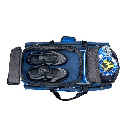Brunswick Quest Triple Roller Blue Bowling Bag