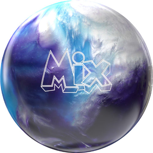 Storm Mix Purple Bowling Ball Blue/White