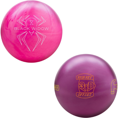 Hammer Black Widow Urethane Pink Pearl 2 Ball Pack Bowling