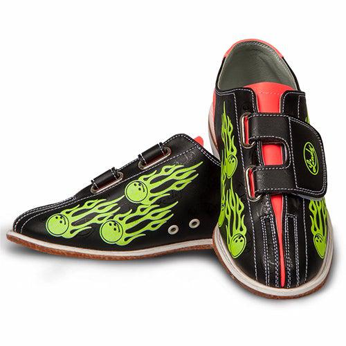 Linds Glo Mens Velcro Right Hand Bowling Shoes-Bowling Shoe-DiscountBowlingSupply.com