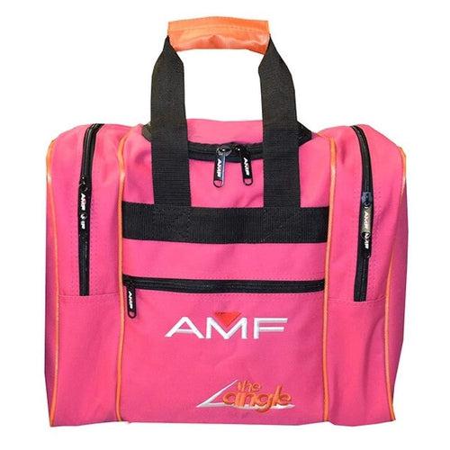 AMF The Angle Single Deluxe Tote Pink/Orange Bowling Bag-DiscountBowlingSupply.com