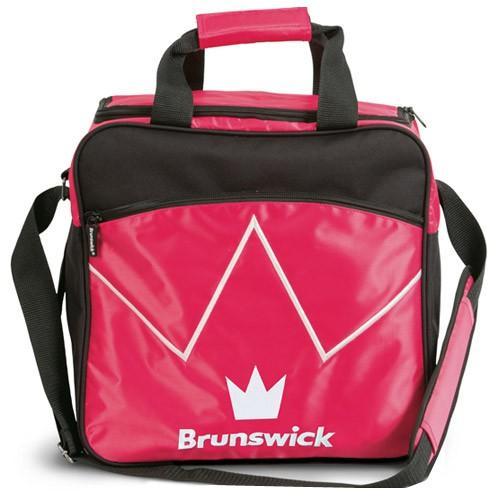 Brunswick Blitz Single Tote Hot Pink Bowling Bag