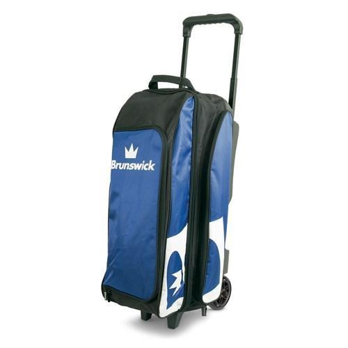 Brunswick Blitz Triple Roller Blue Bowling Bag