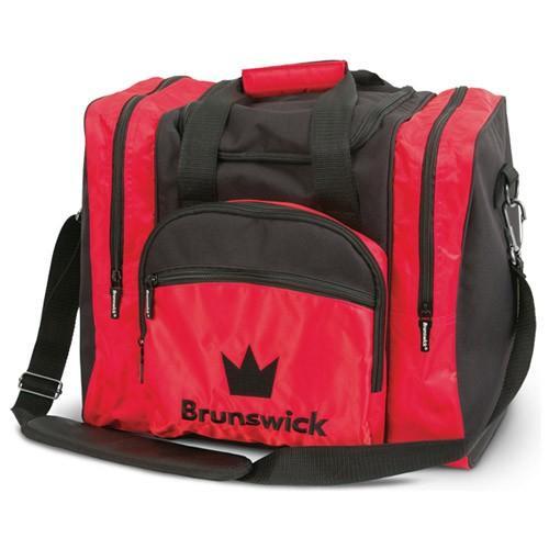 Brunswick Edge Single Tote Red Bowling Bag