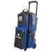 Brunswick Edge Triple Roller Blue Bowling Bag