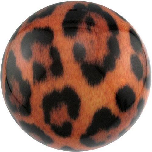 Brunswick Leopard Skin Viz-A-Ball Bowling Ball-DiscountBowlingSupply.com