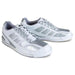 Brunswick Mens Phantom White Silver Carbon Fiber Right Hand Only Bowling Shoes-DiscountBowlingSupply.com