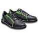 Brunswick Mens Punisher Black Neon Green Right Hand Wide