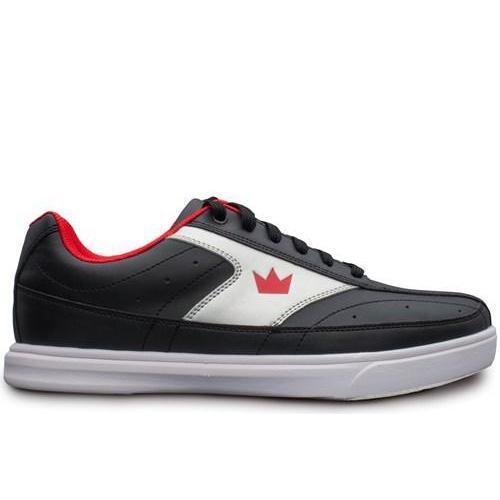 Brunswick Mens Renegade Black Red Bowling Shoes