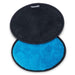 Brunswick Shammy Microfiber Black Blue Pad-DiscountBowlingSupply.com