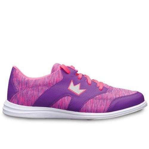 Brunswick Womens Karma Sport Purple Pink Bowling Shoes