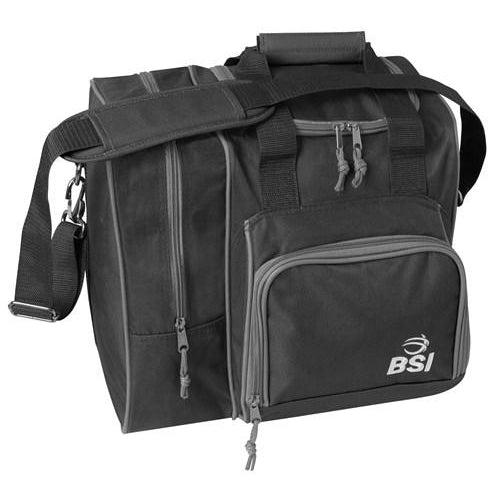 BSI Deluxe Single Tote Bowling Bag Black