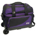 BSI Prestige 2 Ball Roller Bowling Bag Black Purple-DiscountBowlingSupply.com