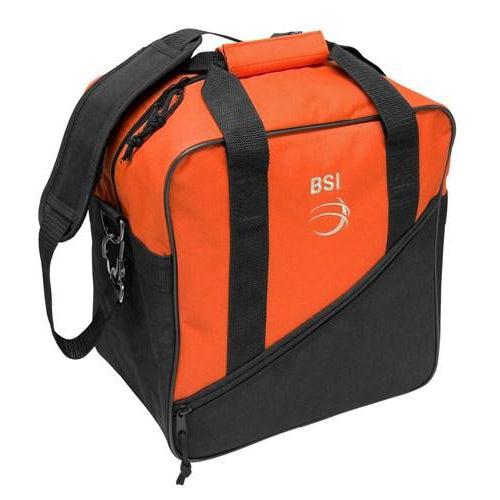 BSI Solar III Single Tote Bowling Bag Orange Black