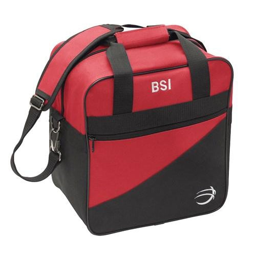 BSI Solar III Single Tote Bowling Bag Red Black