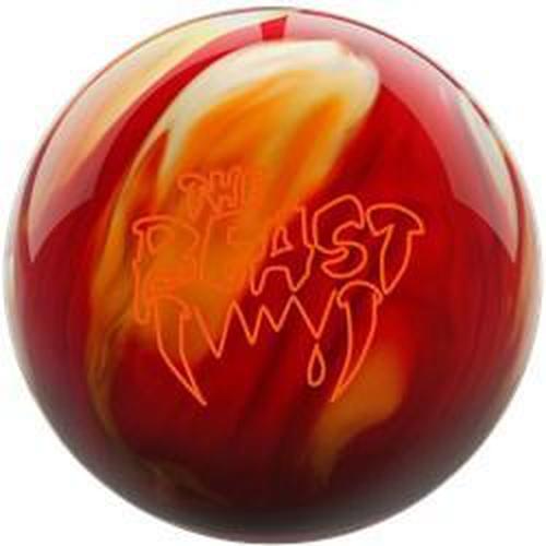 Columbia Beast Cherry Gold White Bowling Ball