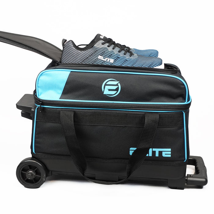 Elite Basic Double Roller Royal Bowling Bag