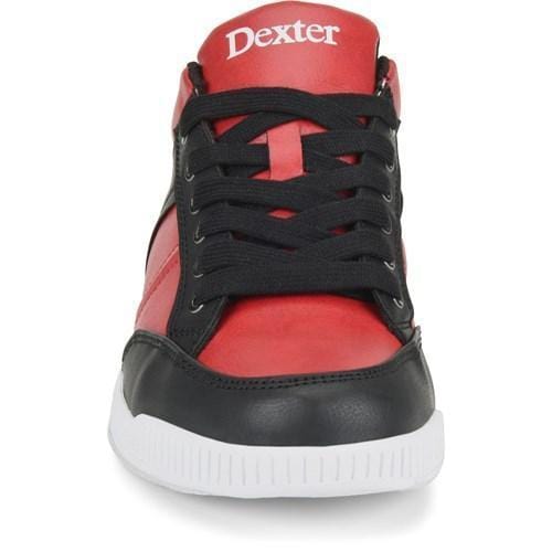 Dexter Mens Dave Black/Red Bowling Shoes-BowlersParadise.com