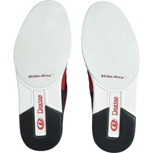 Dexter Mens Dave Black/Red Bowling Shoes-BowlersParadise.com