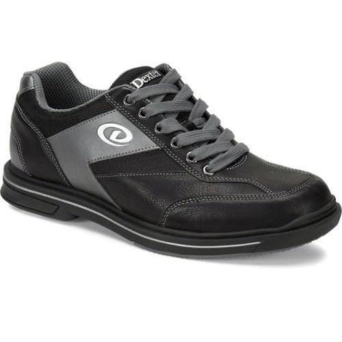Dexter Mens Match Play Black Alloy Right Hand WIDE Bowling Shoes-DiscountBowlingSupply.com