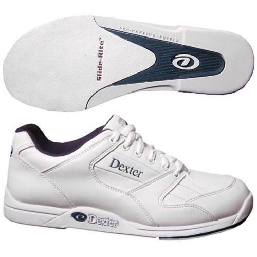 Dexter Mens Ricky II White Bowling Shoes-DiscountBowlingSupply.com