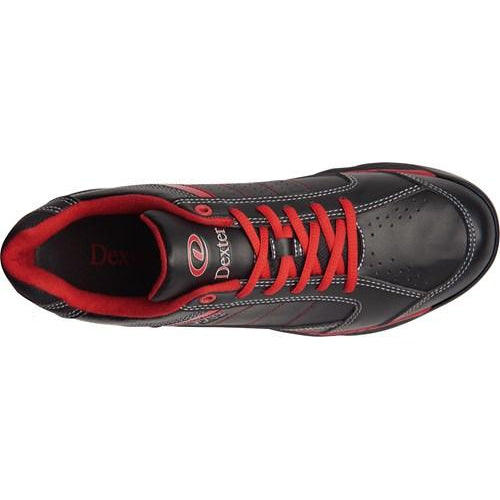 Dexter Ricky IV - Scarpe Da Bowling Uomo Bianche/Nere - Modello Largo, Suola In Microfibra S8