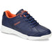 Dexter Mens Ricky IV Navy Orange Bowling Shoes-BowlersParadise.com