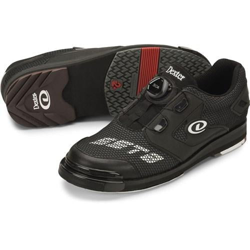 Dexter Mens SST 8 Power Frame BOA Black Bowling Shoes