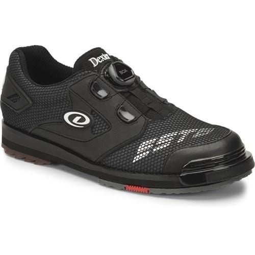 Dexter Mens SST 8 Power Frame BOA Black Wide Bowling Shoes-BowlersParadise.com