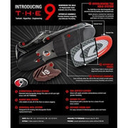 Dexter Mens THE 9 Black Crocodile Bowling Shoes-DiscountBowlingSupply.com