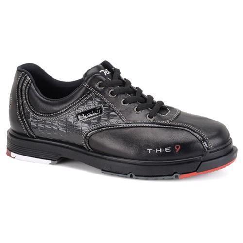 Dexter Mens THE 9 Black Crocodile Bowling Shoes-DiscountBowlingSupply.com