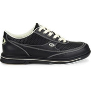 Dexter Mens Turbo Pro Black Cream Wide Width Bowling Shoes