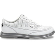 Dexter Mens Turbo Pro White Grey Bowling Shoes