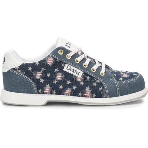 Dexter Womens Liberty Stars & Strikes Bowling Shoes-BowlersParadise.com