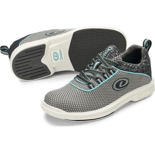 Dexter Womens Robin Grey/Blue Right Hand Bowling Shoes-BowlersParadise.com
