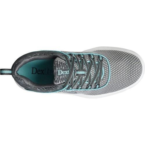 Dexter Womens Robin Grey/Blue Right Hand Bowling Shoes-BowlersParadise.com