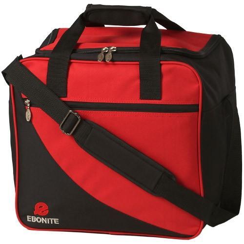 Ebonite Basic Single Red Bowling Bag —