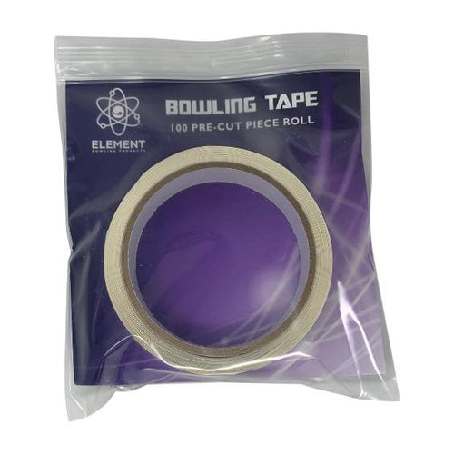 Element 3/4'' Black Smooth Thumb Insert Bowling Tape 100 Roll