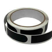 Element 3/4'' Black Smooth Thumb Insert Bowling Tape 100 Roll