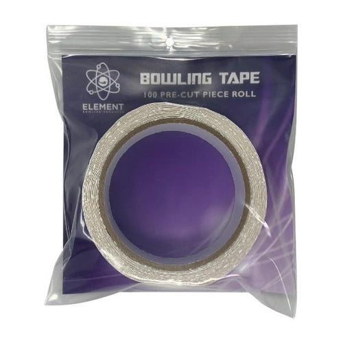 Element 3/4'' White Textured Thumb Insert Bowling Tape 100 Roll