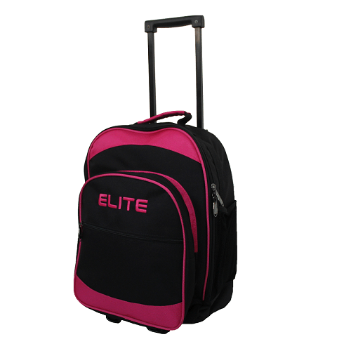 Elite Double Roller Pink Bowling Bag | 2 Ball Bowling Bag