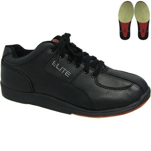 Elite Mens Atlas Black Bowling Shoes