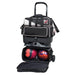 KR Strikeforce Fast 4 Ball Roller Black White Bowling Bag-Bowling Bag-DiscountBowlingSupply.com