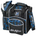 KR Strikeforce Flexx Blue Scratch Single Tote Bowling Bag-Bowling Bag